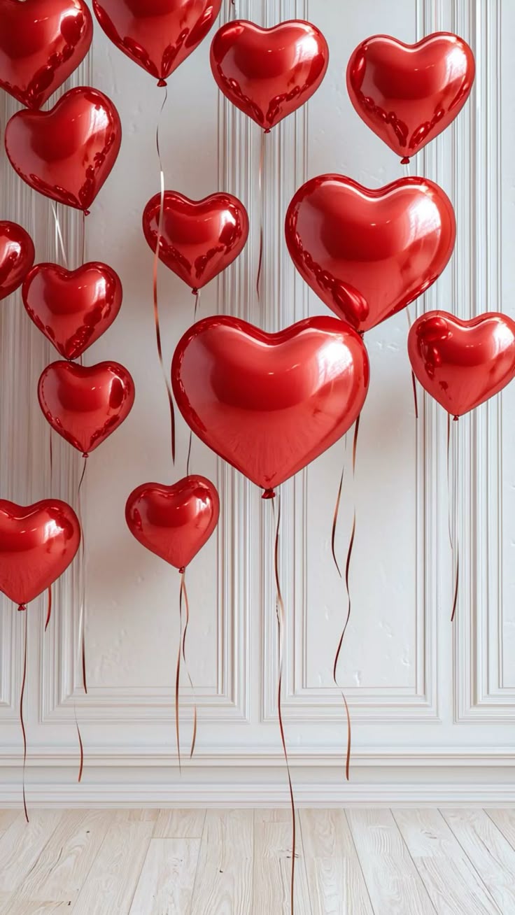 Ballons Rouge Romance